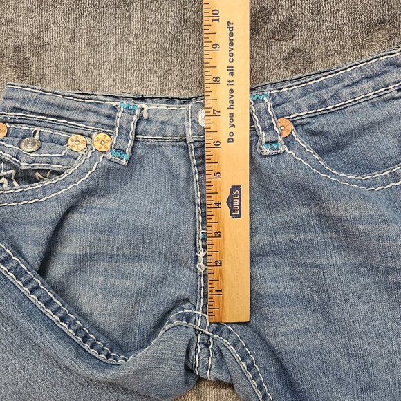 Vintage true religion Jeans World tour Joey Super T 24-803mybt flap pockets Y2K - Picture 12 of 12